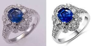 Professionally jewelry photo retouching