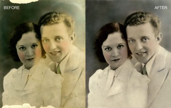 Vintage Photo Restoration and Enhancement Service